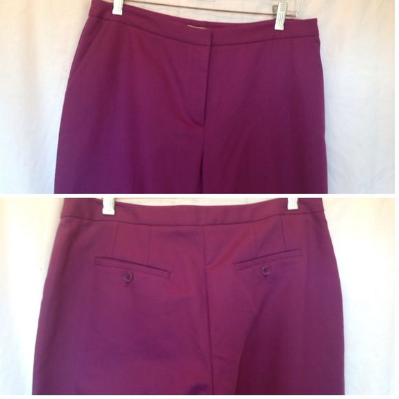 🔴SOLD🔴MAX AZIRA COLLECTION Mulberry Pants sz 12 - Picture 3 of 4
