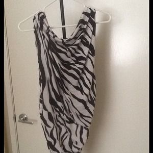 Zebra print shirt from Windsor.