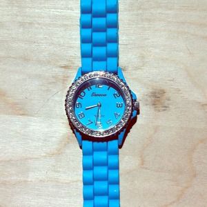 Blue Crystal Watch