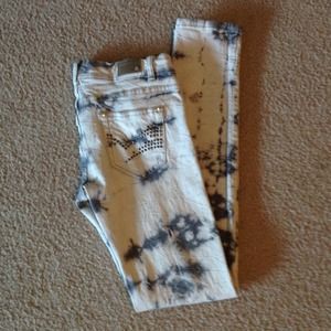 New stretch tie dye jeans