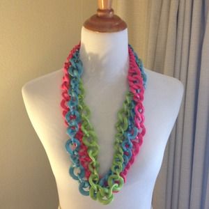 BaubleBar Jewelry - Baby Blue BaubleBar Crayola Links Necklace BaubleBar Jewelry - Baby Blue BaubleBar Crayola Links Necklace