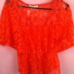 Lace Derek heart top
