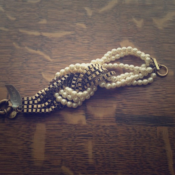 Pearl chain bracelet