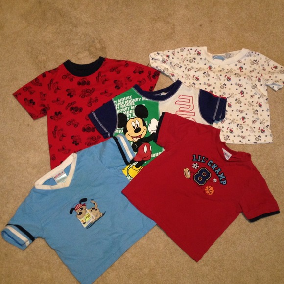 5 18 month boy shirts