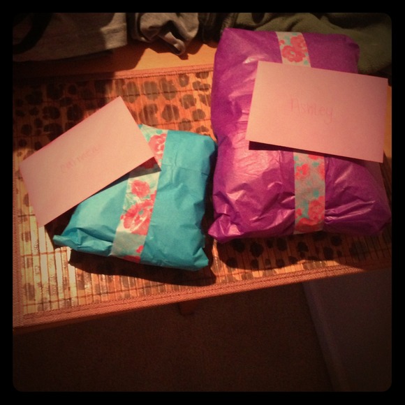 Cute little packages about to be shipped!!