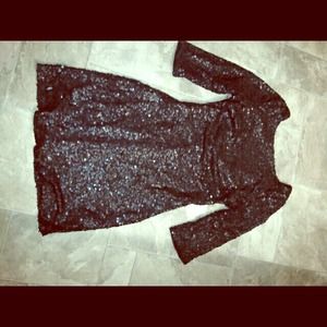 Jessica Simpson scoop back sparkle dress RESERVED