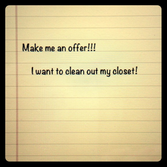 Make me an offer!