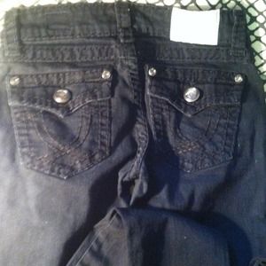 L.A idol black skinnys