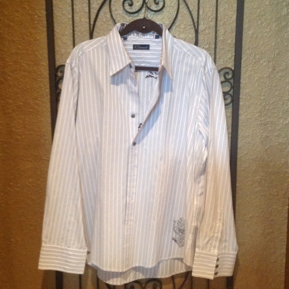 Mens shirt 7 diamonds