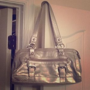 East 5th silver purse