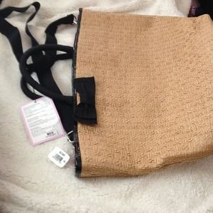 **price reduction"  Victoria's Secret straw tote