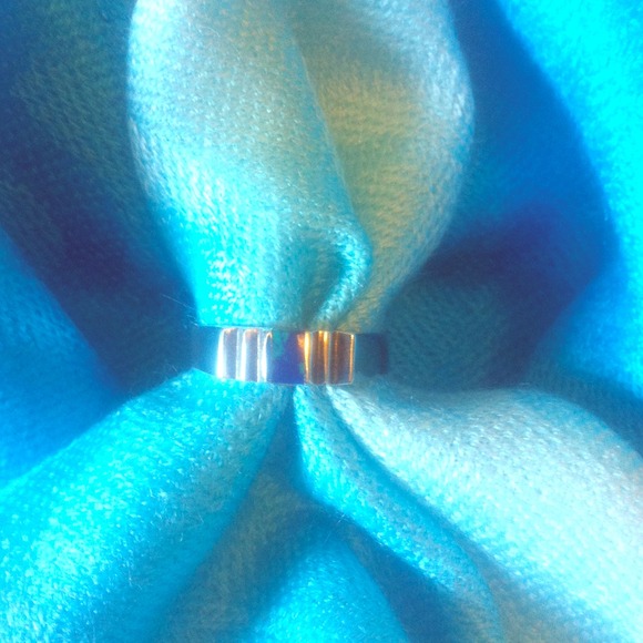 Dark Blue Sterling Silver Turquoise Ring