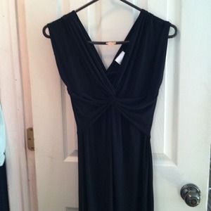 Black dress maternity