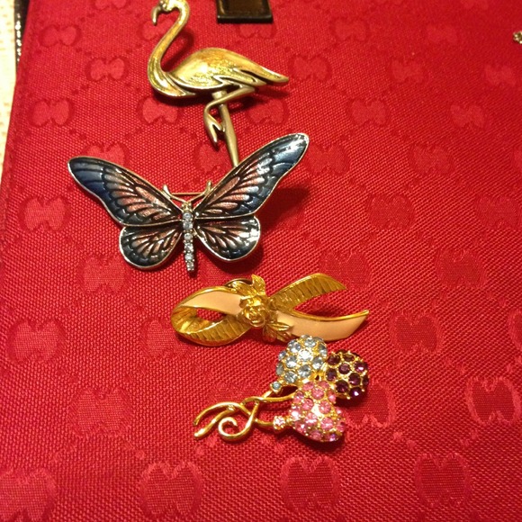 4 Fabulous pins/brooches - Picture 3 of 3