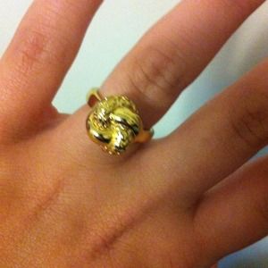 Coach "knot" ring