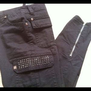 Miss Me black cargo pant