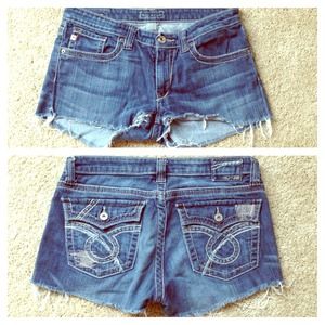 🔴SOLD:BOGO BUNDLE🔴Big Star cutoff denim shorts