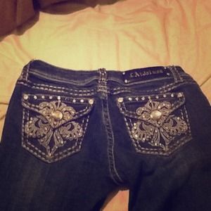 LA Idol bling jeans