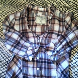 Guess flannel