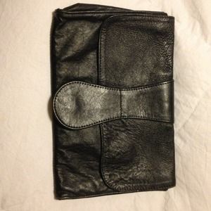 Black vintage clutch