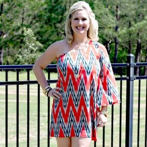 S, M, L Aztec Chevron Dress