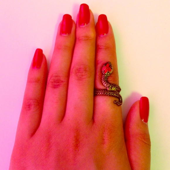 Snake Spiral Ring