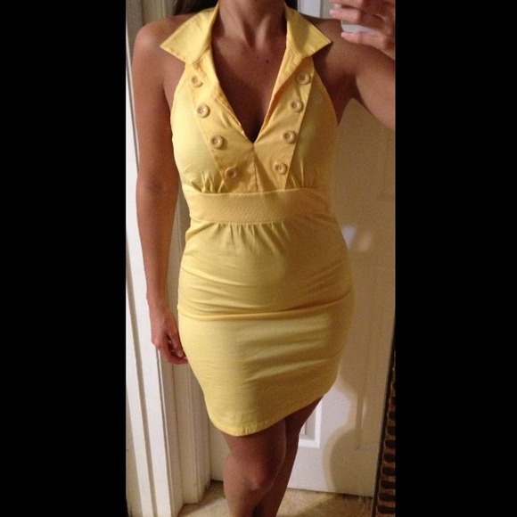 Lovely Yellow Summer Dress
