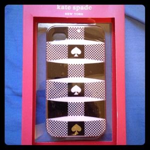 Kate Spade "3 Spades" iPhone 4/4S Case New