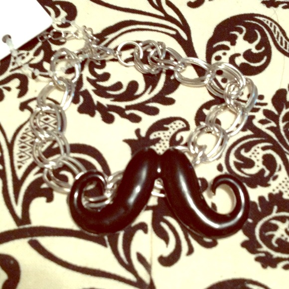 🚫SOLD🚫 mustache bracelet