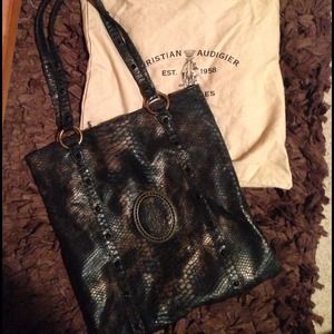 SOLD!! Christian Audigier handbag