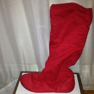 Red boots