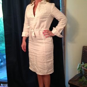 Talbots Linen Dress