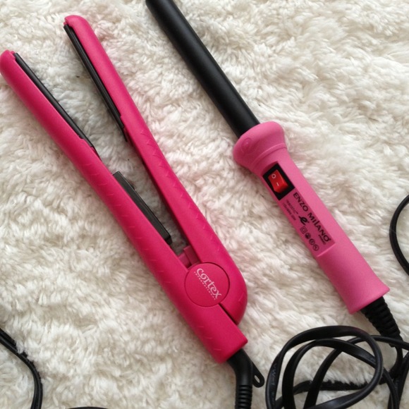 Flat iron and curling iron *Bundle*
