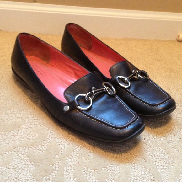 On HOLD for Texarkanababy. Brown Coach loafers