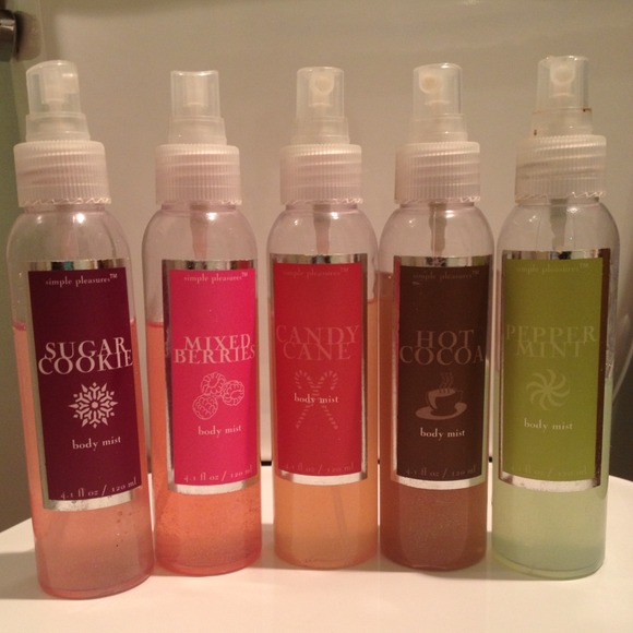 Scented body spray bundle