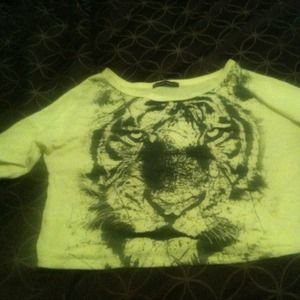 Tiger print shirt