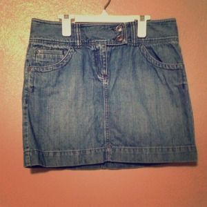 LOFT Denim Mini