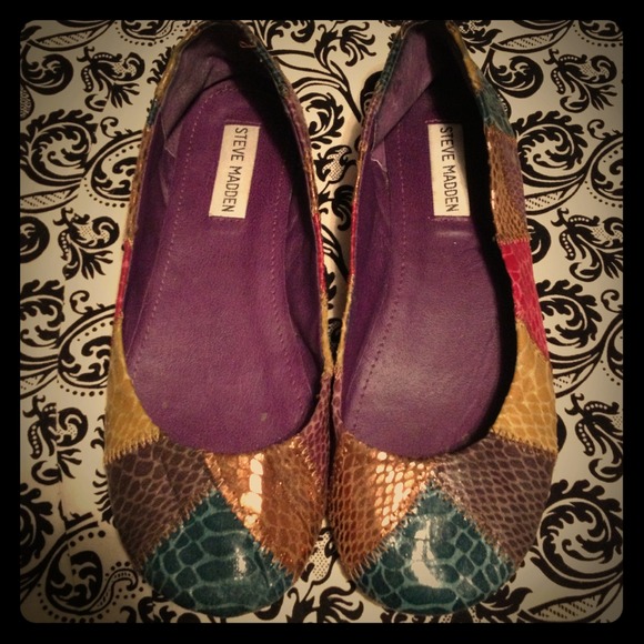 🚫🚫SOLD 🚫🚫 IN BUNDLE Steve Madden patchwork