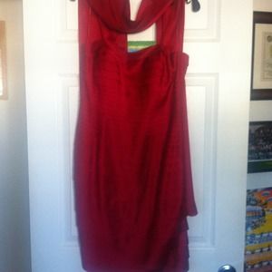 Evening dress unless the lady in red.