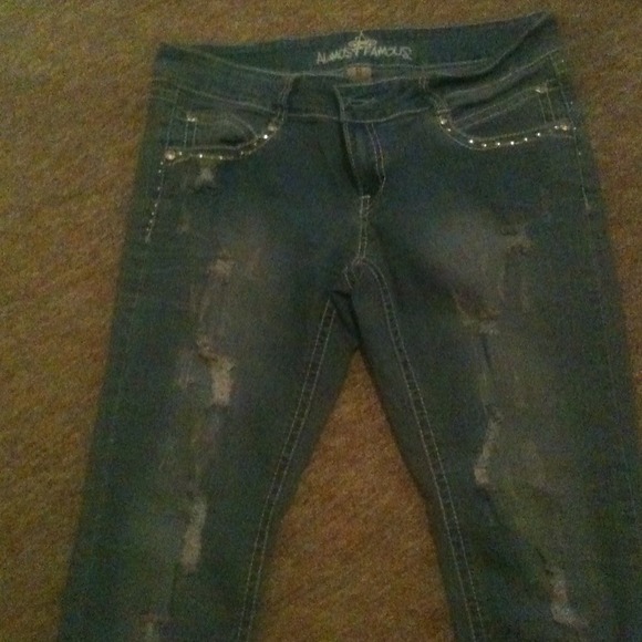 Stoned washed jeans