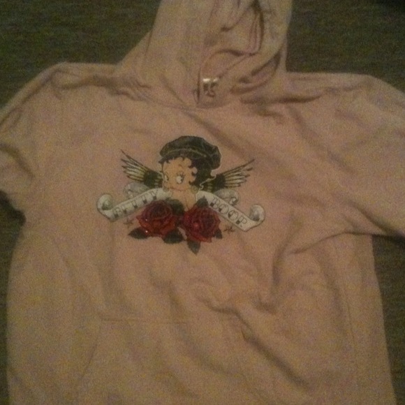 Betty boop hooded sweater