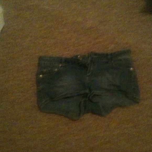 Denim Short shorts