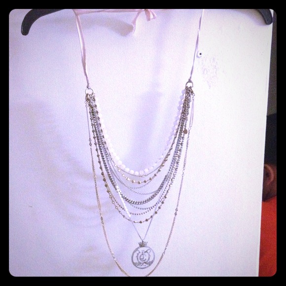 Juicy couture Pave jc logo medallion