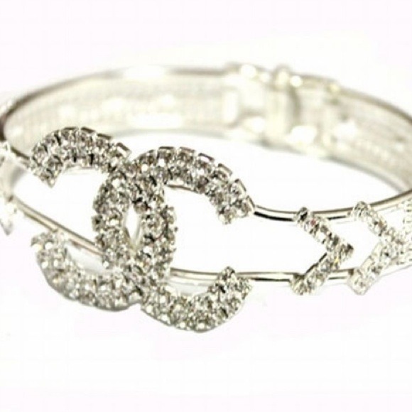 Reserved Until May 09, 2k13 Chanel Silver Bangle!