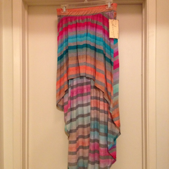 Vintage Havana Multi-colored Skirt