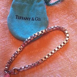 Tiffany Venetian Link Bracelet Sterling Silver