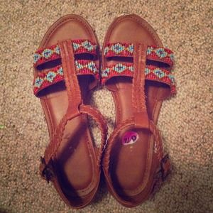 Beaded sandals