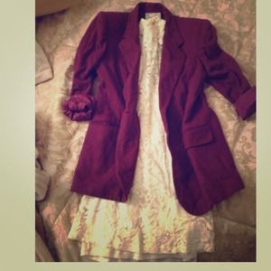 Vintage Purple Blazer