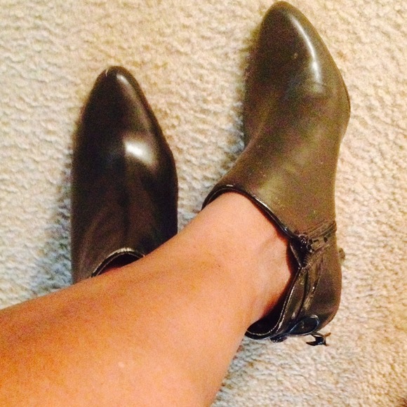 Black booties by George (Walmart)