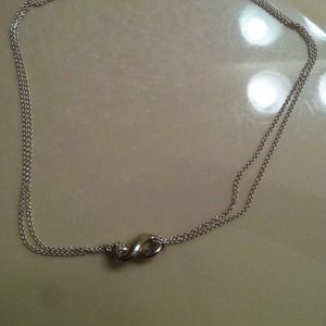 Double link infinity necklace